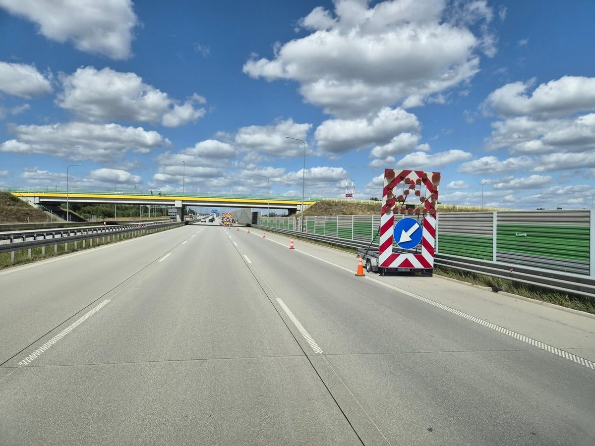 Autostrada A2 w trakcie rozbudowy